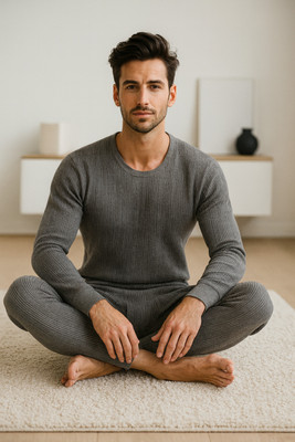 REVEXO Men Top - Pyjama Set Thermal