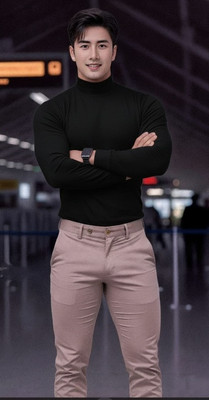 RELIUS Thermal High Neck for Men & Boys | Thermal for Men | High Neck Thermal T-shirt Men Top Thermal