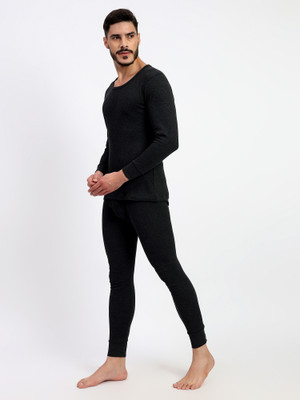 TrybeX Super-Combed Polycotton Winter inner wear or Thermals for Men Men Top - Pyjama Set Thermal
