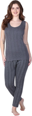 HIMYUG Women Top - Pyjama Set Thermal