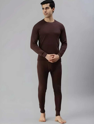 AN Fashion jv oswal Men Top - Pyjama Set Thermal