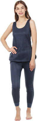 SuTJena Women Top - Pyjama Set Thermal