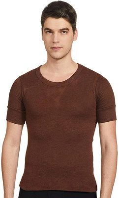 ALFA Fleece Winter Wear Half Sleeves Men Top Thermal