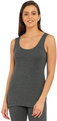 JOCKEY Women's Plain Sleeveless Thermal Top Women Top Thermal