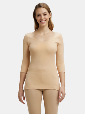 JOCKEY 2503 Super Combed Cotton Rich Women Top Thermal