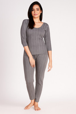 SANRAKSSHAN REWMWOMENTHRMAL_22 Women Top - Pyjama Set Thermal