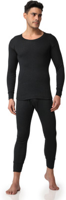 SYLZON R-Neck Men Top - Pyjama Set Thermal