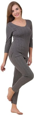 Blue Bird Enterprises women's -thermal set top and bottom 038 Women Top - Pyjama Set Thermal