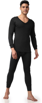 SYLZON Men Top - Pyjama Set Thermal