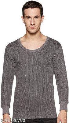 Wako Men's Winterwear Round Neck Full Sleeve Thermal Vest Slim Fit Men Top Thermal