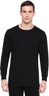 BodyCare Bodycare Mens Thermal Tops Round Neck Full Sleeves Pack Of 1-Black Men Top Thermal