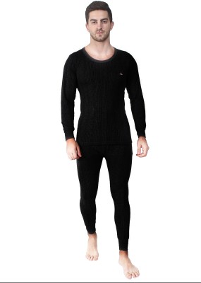 ALFA Quilted Premium Winter Wear Men Top - Pyjama Set Thermal