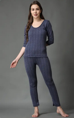 SuTJena Women Top - Pyjama Set Thermal