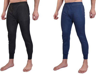 OSWAL JBI OSWAL JBI Men Top - Pyjama Set Round Neck (Black:Blue) Thermal Men Pyjama Thermal
