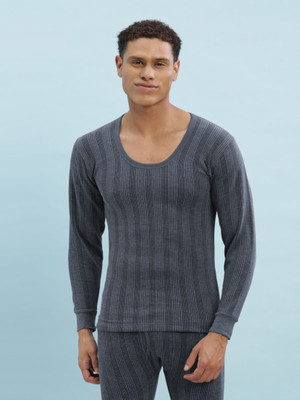 HoBsuns HoBsuns Men’s Striped Soft & Warm Polycotton Thermal Top - HBT0032 Men Top Thermal