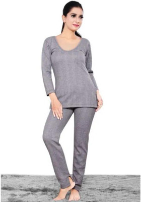 SANRAKSSHAN REWXLWOMENTHRMAL_56 Women Top - Pyjama Set Thermal