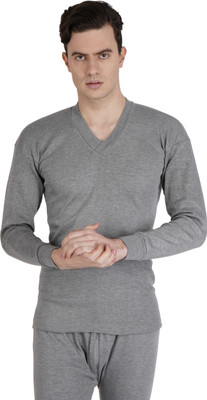 FABVIO PLUS Winter wear V neck Men Top Thermal