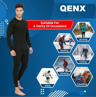 qenx OSWAL INNER Men Top - Pyjama Set Thermal