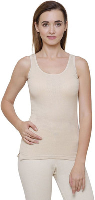 BodyCare Bodycare Womens Thermal Tops Round Neck Sleeveless Pack Of 1-Skin Women Top Thermal