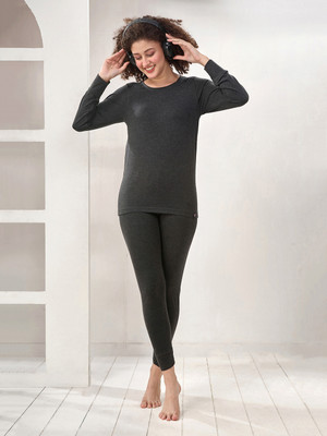 LUX INFERNO INF_FNX_LAD_RN_TRO Women Top - Pyjama Set Thermal