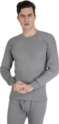 FABVIO PLUS Winter wear Round neck Men Top Thermal