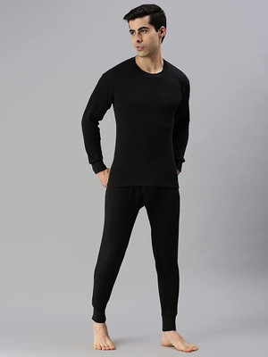 OSWAL INNER Men Wool Blend Thermal Set Winter Wear Warmer Inner Wear Top Payjama Set Men Top - Pyjama Set Thermal