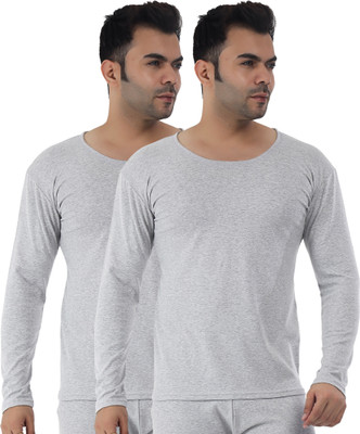 Selfcare Selfcare Men Polycotton Lycra Solid Thermal Full Sleeve Round Neck Tops|SW1073 Men Top Thermal