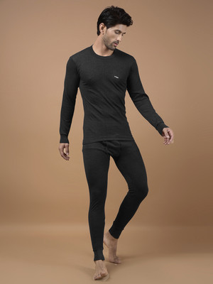 Dollar Men Thermal RN Vest (UE) Set Men Top - Pyjama Set Thermal