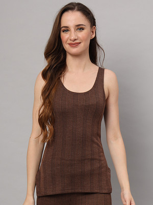 Saklana Women's Winter Warmer Vest Sleeves Winter Inner Wear Camisole Women Top Thermal