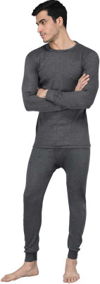 Sana Winter Inner Body Warmer Thermal Wear Set Men Top - Pyjama Set Thermal