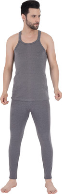 Selfcare Selfcare Men's Thermal Top-Pyjama Set|Poly Cotton Lycra|Winter Innerwear|SW0937 Men Top - Pyjama Set Thermal