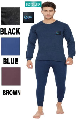 qenx OSWAL WINTER WEAR Men Top - Pyjama Set Thermal