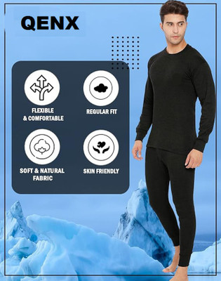 qenx OSWAL INFERNO Men Top - Pyjama Set Thermal