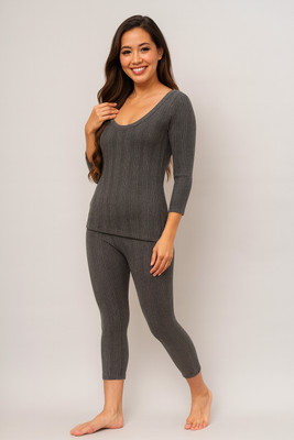 Creadcraft REWLWOMENTHRMAL_27 Women Top - Pyjama Set Thermal
