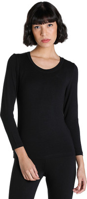 PUMA Womens Long sleeve Thermal Top Women Top Thermal