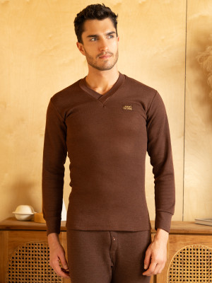 LUX COTT'S WOOL Men Top Thermal