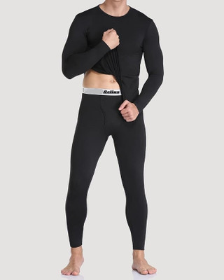 RELIUS OSWAL THERMAL FOR MEN | THERMAL SET | MEN THERMAL SET | WARMER | WINTER WEAR Men Top - Pyjama Set Thermal