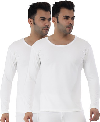 Selfcare Selfcare Men Polycotton Lycra Solid Thermal Full Sleeve Round Neck Tops|SW1074 Men Top Thermal