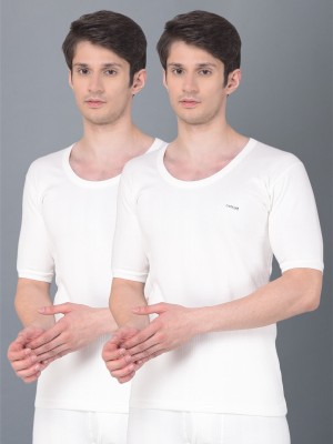 Dollar Ultra Pack of 2 Round Neck Half Sleeve Men Top Thermal