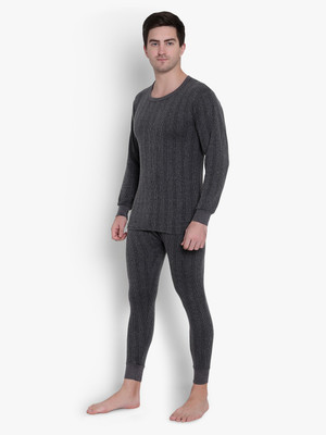 ELEG & STILANCE Thermal wear Men Top - Pyjama Set Thermal