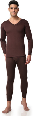 SYLZON Men Top - Pyjama Set Thermal