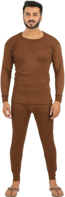 Alfa Oswal Men Thermal Set Winter Wear Warmer Inner Wear Men Top - Pyjama Set Thermal