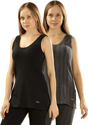 Dollar Ultra Solid Sleeveless Top For Women Women Top Thermal