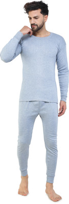 WROBIL Mens Thermal Wear Men Top - Pyjama Set Thermal Men Top - Pyjama Set Thermal