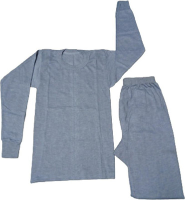Jubination 1 Men & Women Top - Pyjama Set Thermal