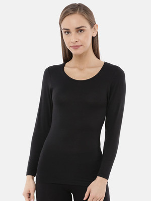 Macrowoman W-Series WONDER THERMAL RN FULL SLV Women Top Thermal