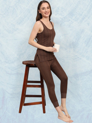 RV FASHION Women Top - Pyjama Set Thermal