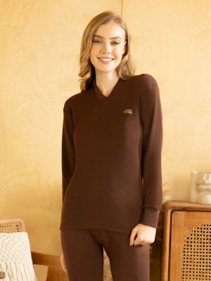 LUX COTT'S WOOL Women Top Thermal