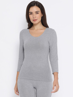 Macrowoman W-Series WONDER THERMAL DN 3/4TH SLV Women Top Thermal