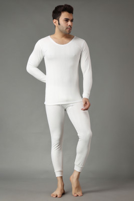 FF Winter Wear Thermal Vest and Bottom Lower Warmer Combo for Men Long Johns Set Men Top - Pyjama Set Thermal